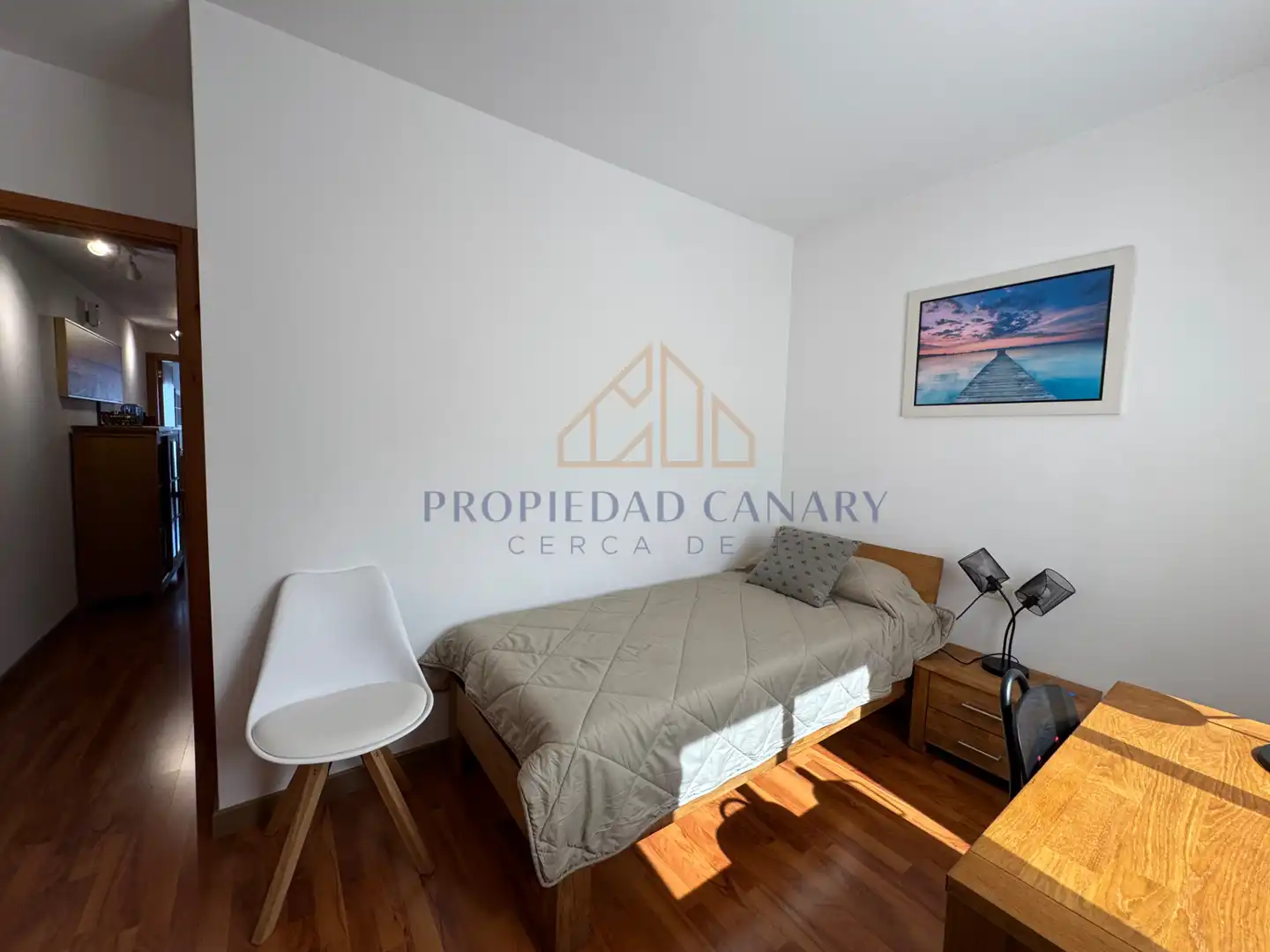 Habitación de Casa adosada de alquiler en La Orotava con Jardín privado, Terraza y Amueblado