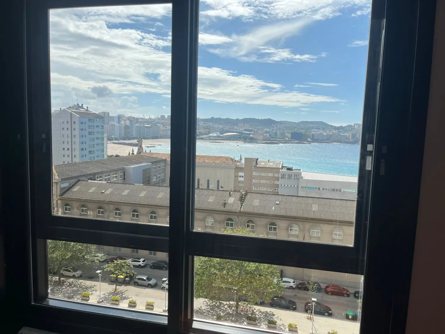 Exterior view of Flat to rent in A Coruña Capital   with Heating, Storage room and Oven