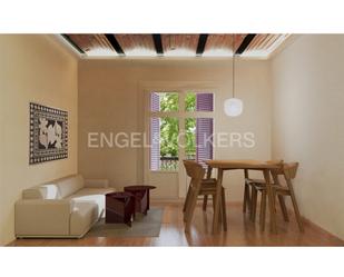 Living room of Apartment for sale in  Barcelona Capital  with Air Conditioner and Balcony