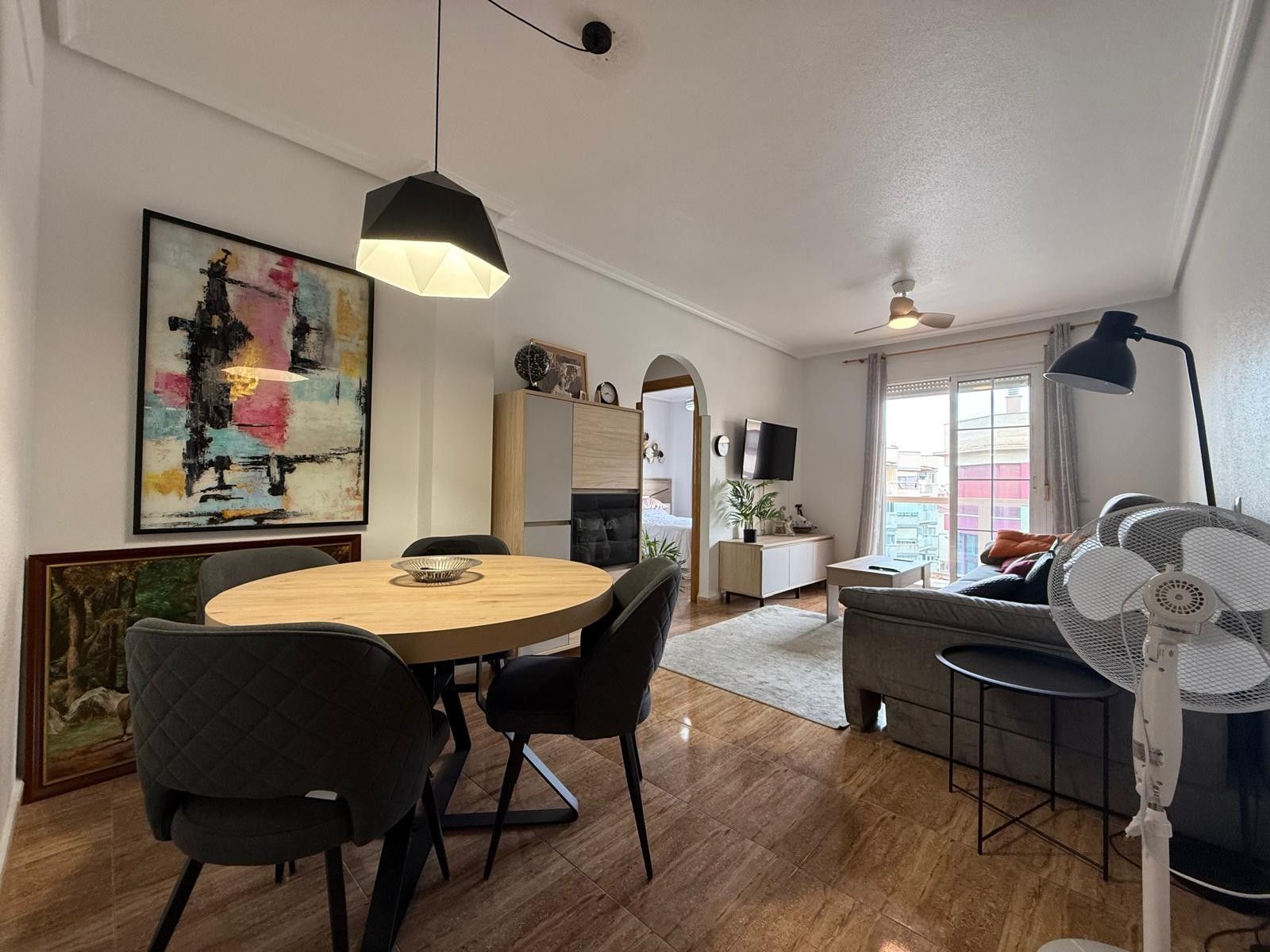 Sala de estar de Piso en venta en San Pedro del Pinatar con Aire acondicionado, Calefacción y Terraza