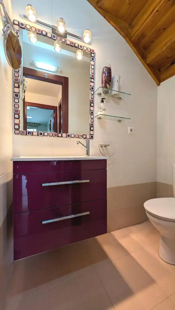 Bathroom of Flat for rent in Piélagos  with Heating, Terrace and Furnished