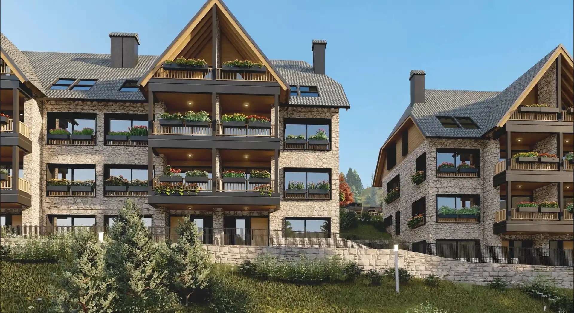 Exterior view of Detached homes for sale in Naut Aran  with Private garden, Terrace and Swimming Pool