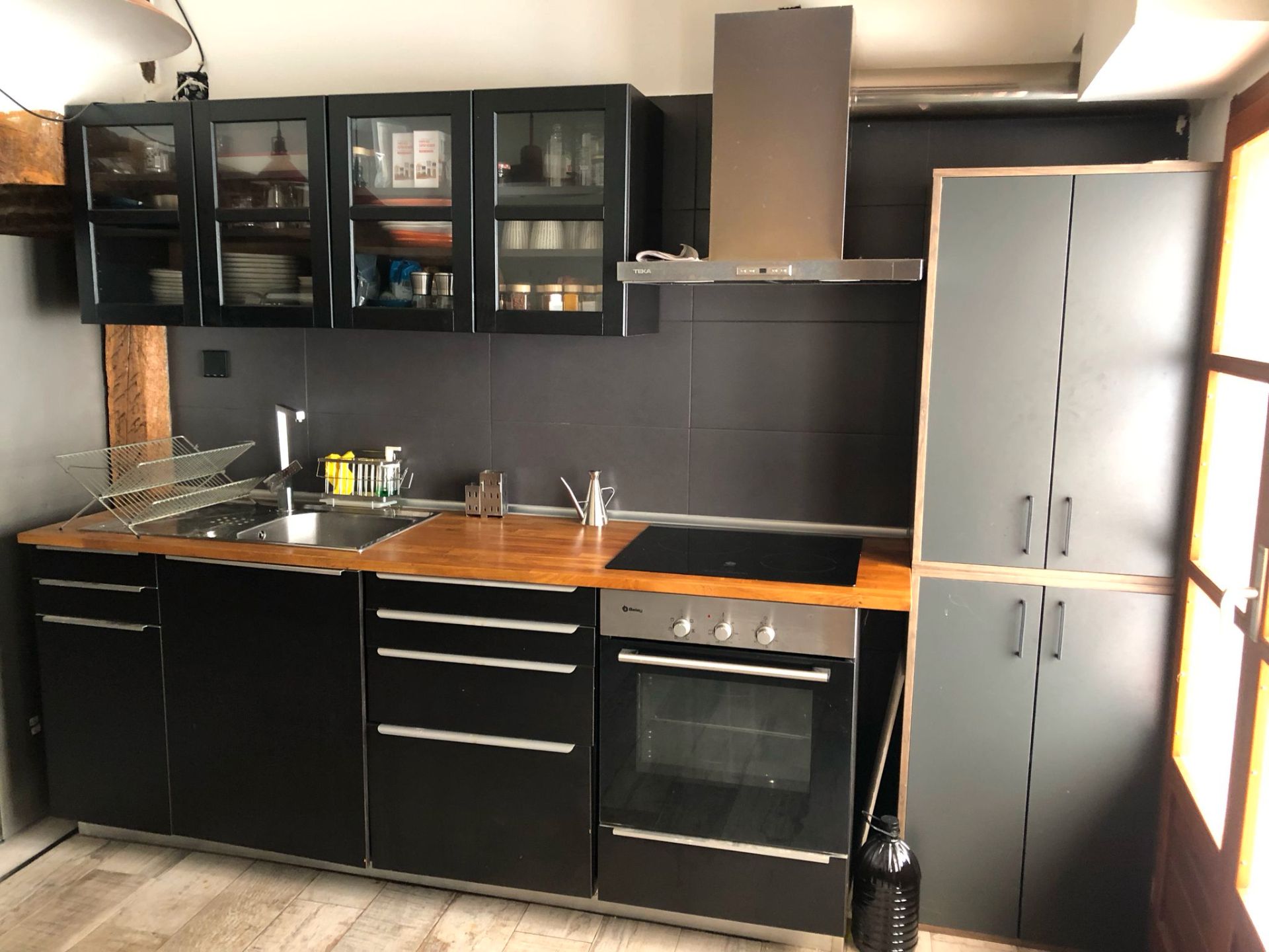 Cuina de Pis en venda en Bilbao  amb Parquet i Balcó
