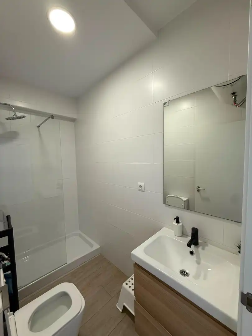 Bathroom of Flat for sale in Murcia  with Air Conditioner, Private garden and Furnished
