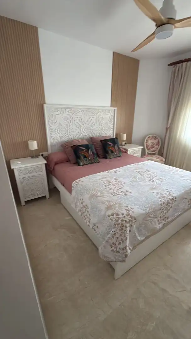 Bedroom of Apartments for rent in Torremolinos  with Air Conditioner, Heating and Terrace