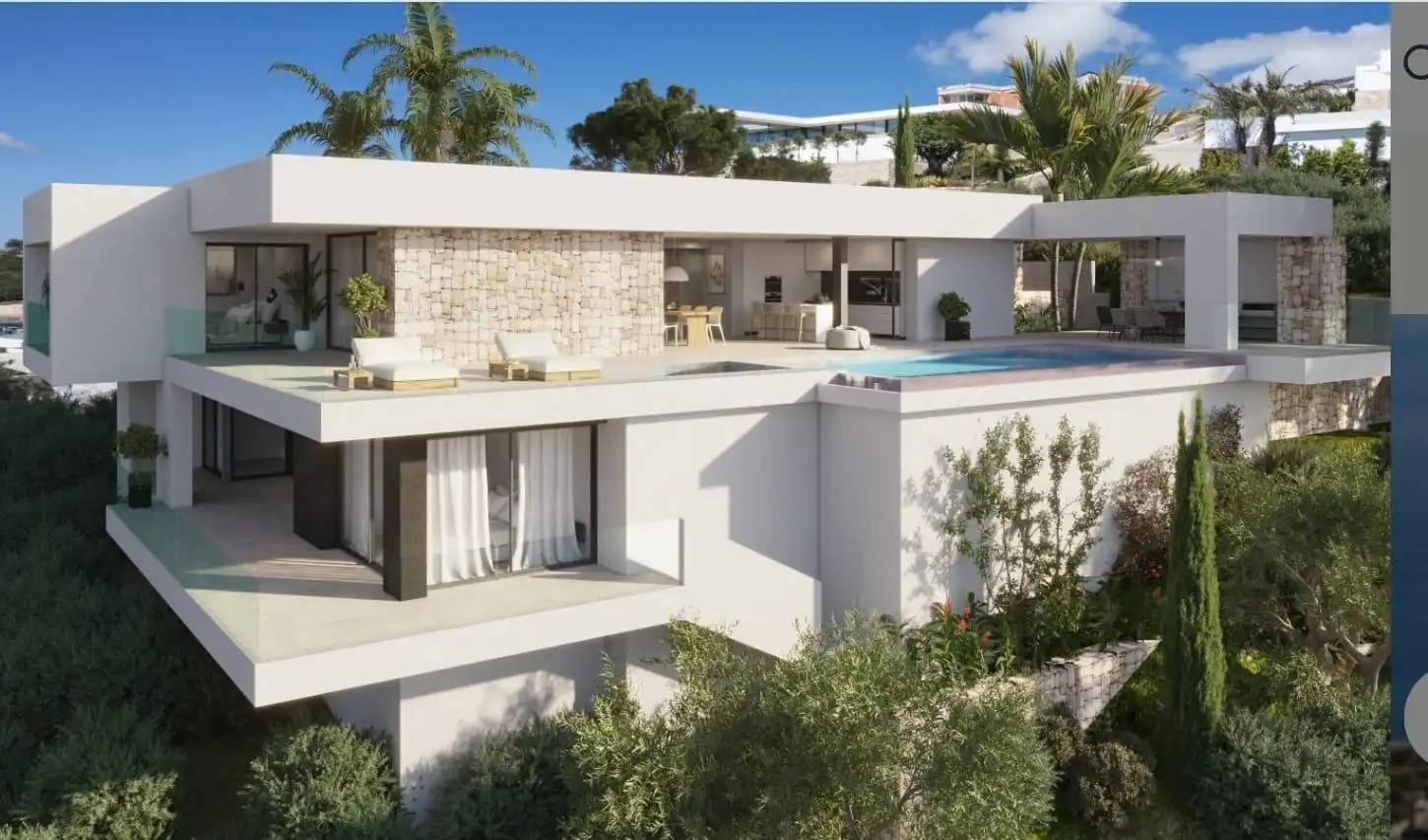 Detached house with pool for sale in Cumbre del Sol