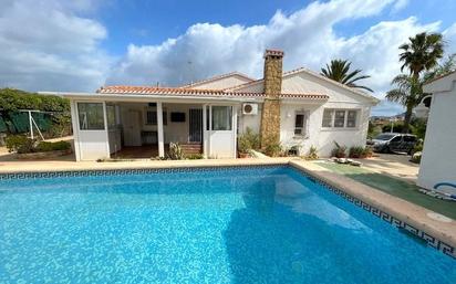Vista exterior de Casa o xalet en venda en Dénia amb Aire condicionat, Calefacció i Jardí privat