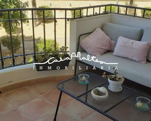 Terrassa de Pis de lloguer en L'Alfàs del Pi amb Aire condicionat, Calefacció i Jardí privat