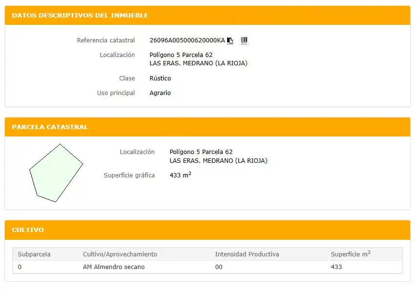 Terreny rústic en venda a Medrano, imagen 4