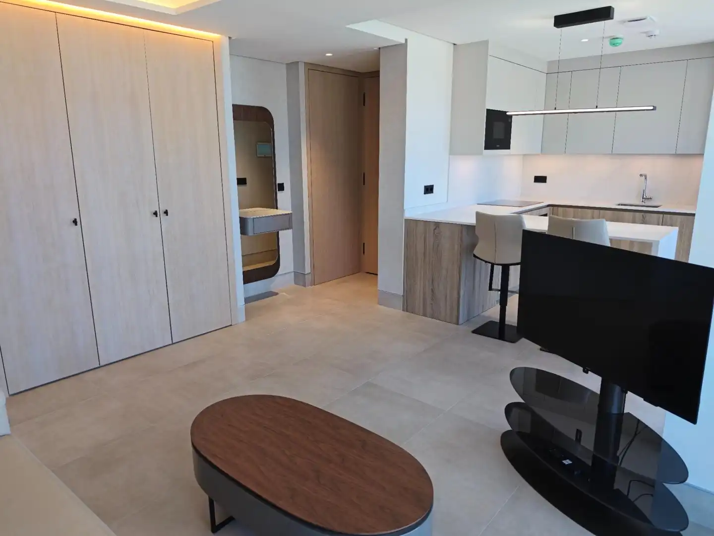 Sala de estar de Piso de alquiler en Málaga con Aire acondicionado, Calefacción y Terraza