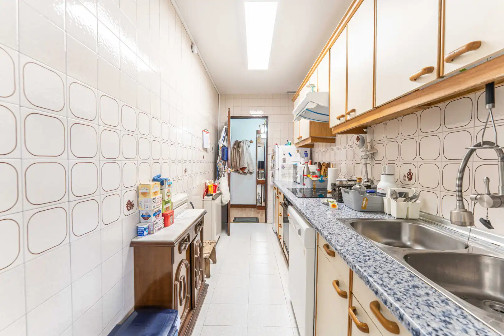Cocina de Piso en venta en Humanes de Madrid con Terraza, Amueblado y Horno