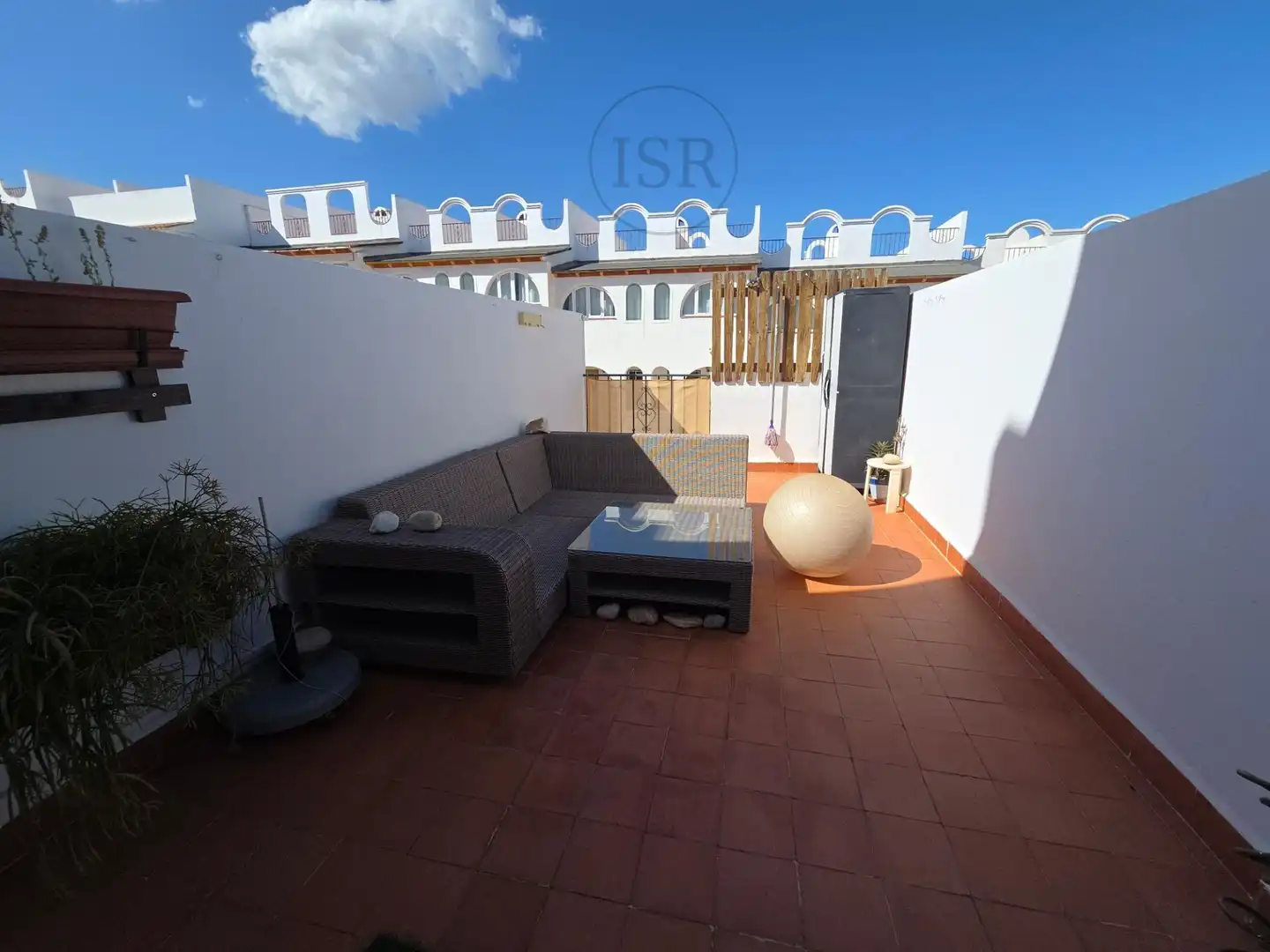 Terrassa de Dúplex en venda en Mojácar amb Aire condicionat, Calefacció i Jardí privat