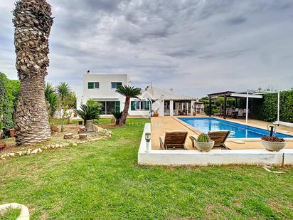 Garden of House or chalet for sale in Sant Lluís  with Private garden, Terrace and Swimming Pool