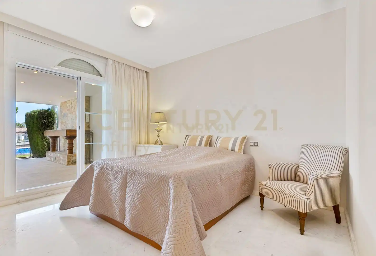 Habitación de Apartamento en venta en Mijas con Aire acondicionado, Jardín privado y Piscina