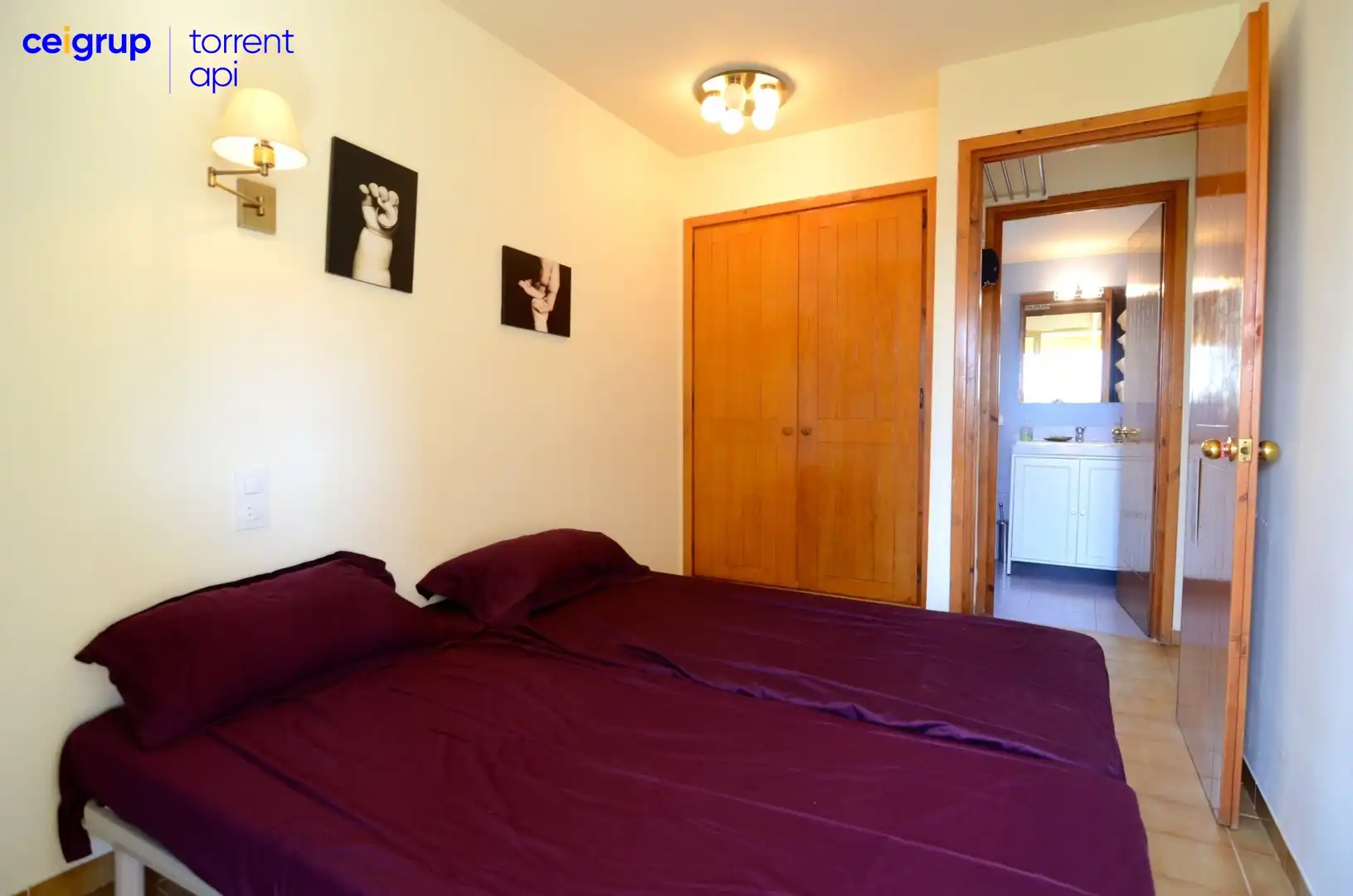 Bedroom of Flat for sale in L'Estartit  with Terrace, Swimming Pool and Furnished