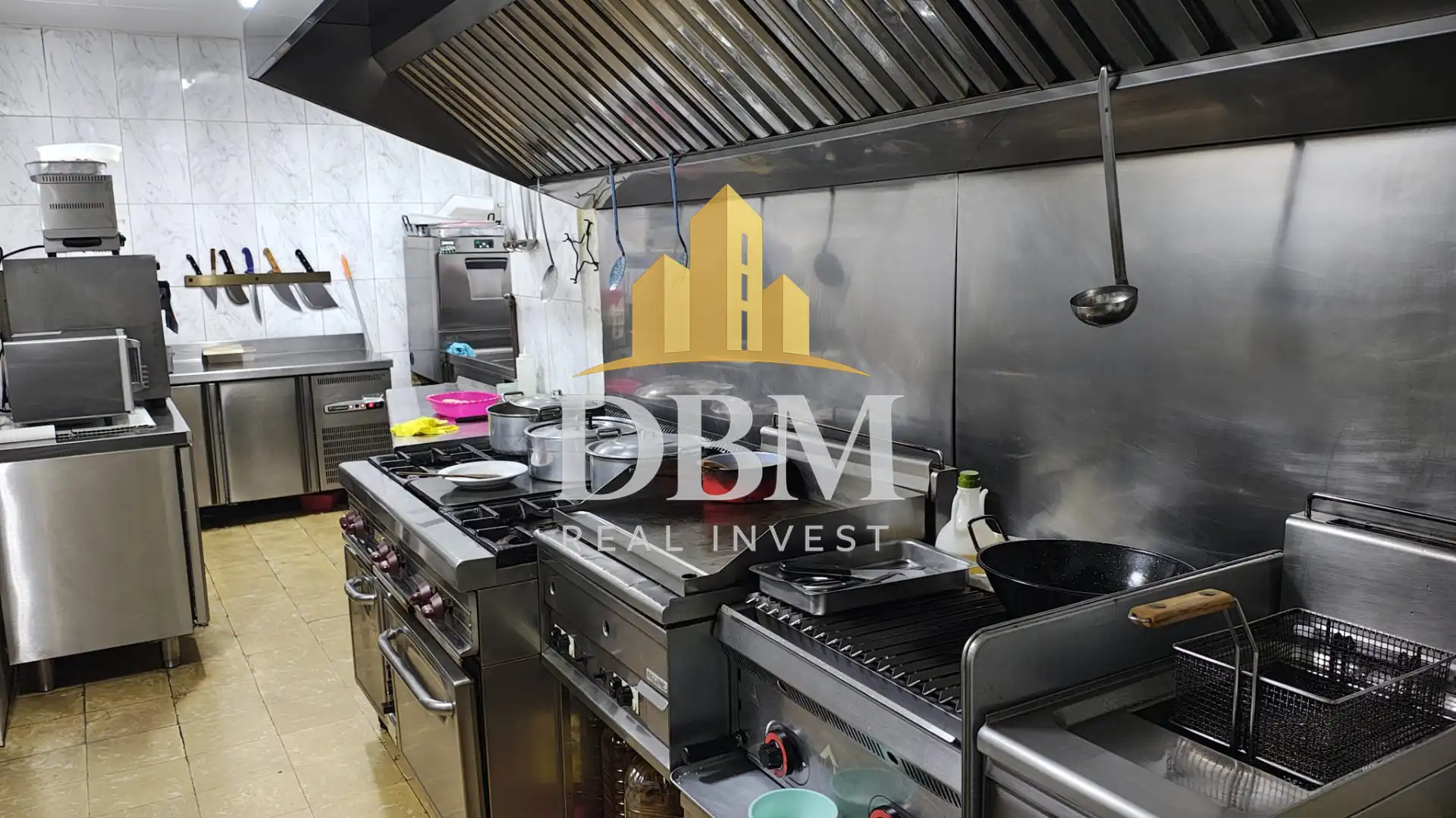 Cocina de Local en traspaso en Barcelona con Aire acondicionado, Calefacción y Terraza