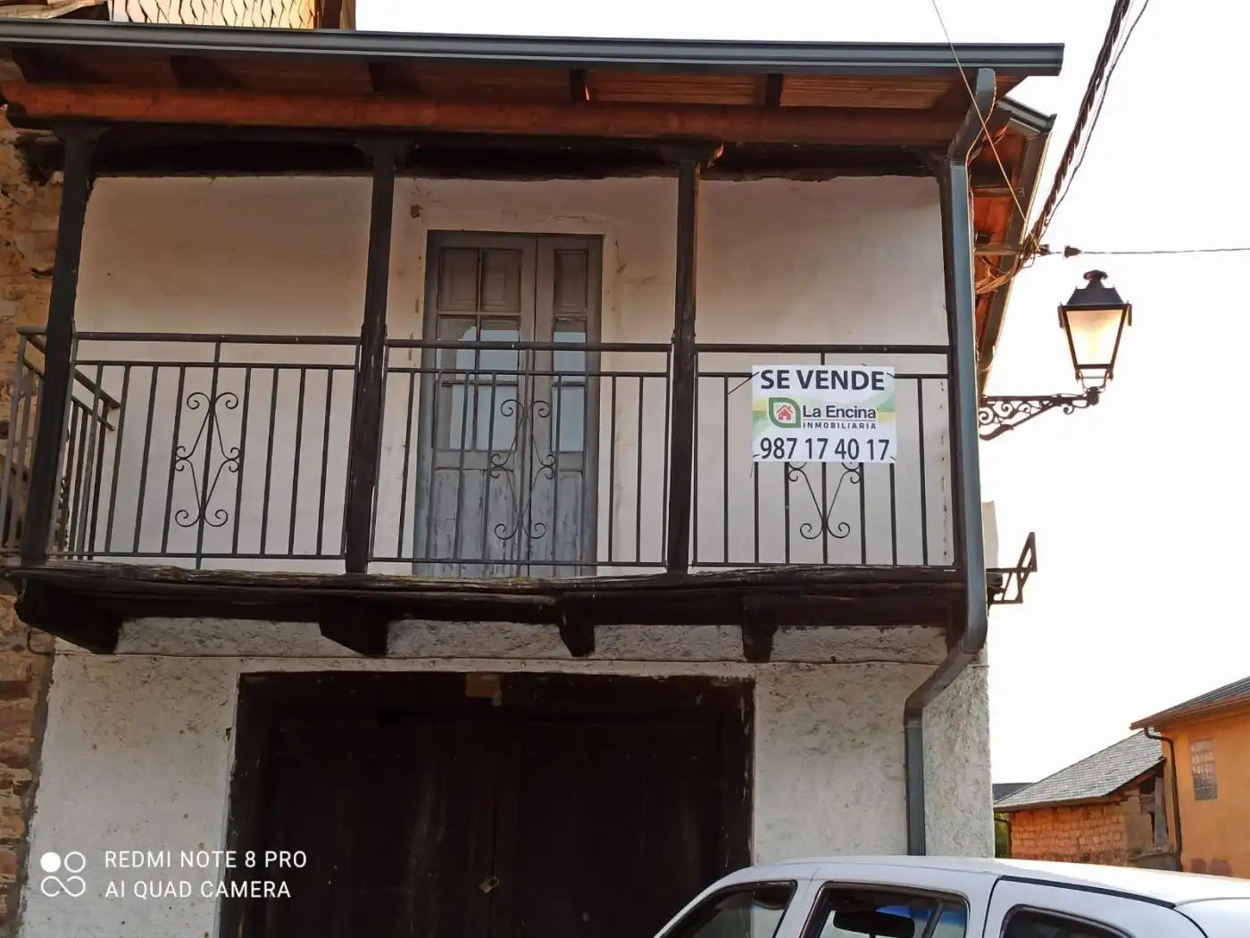 Vista exterior de Local en venta en Castropodame