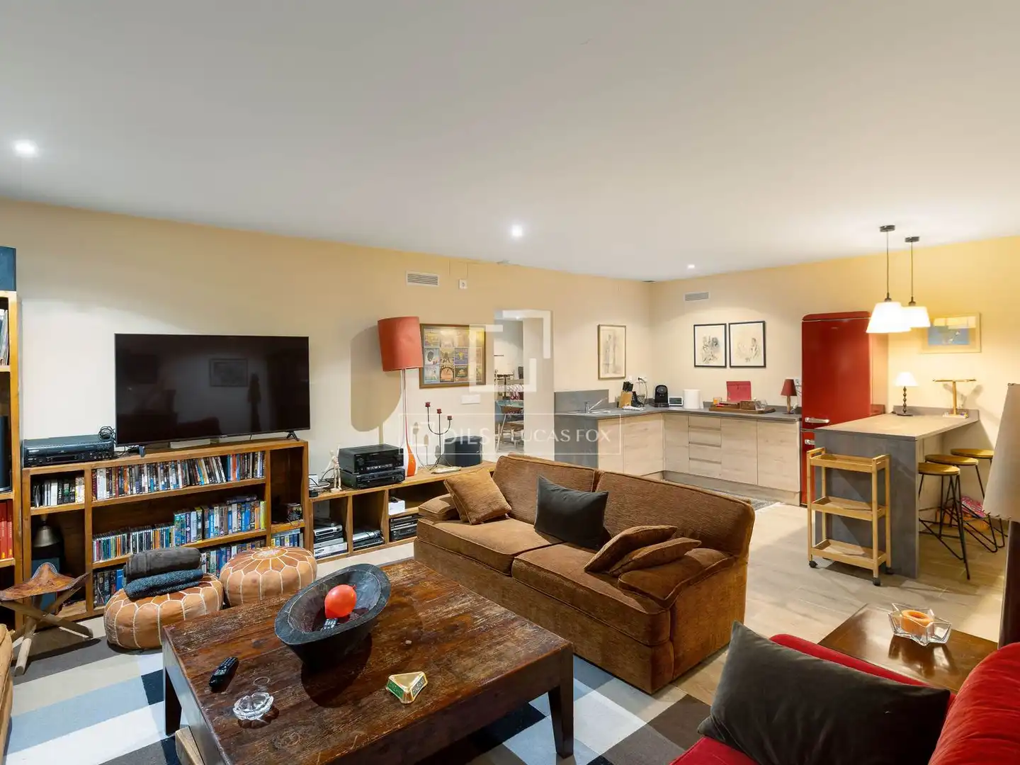 Sala de estar de Casa o chalet en venta en Sant Vicenç de Montalt con Aire acondicionado, Calefacción y Jardín privado