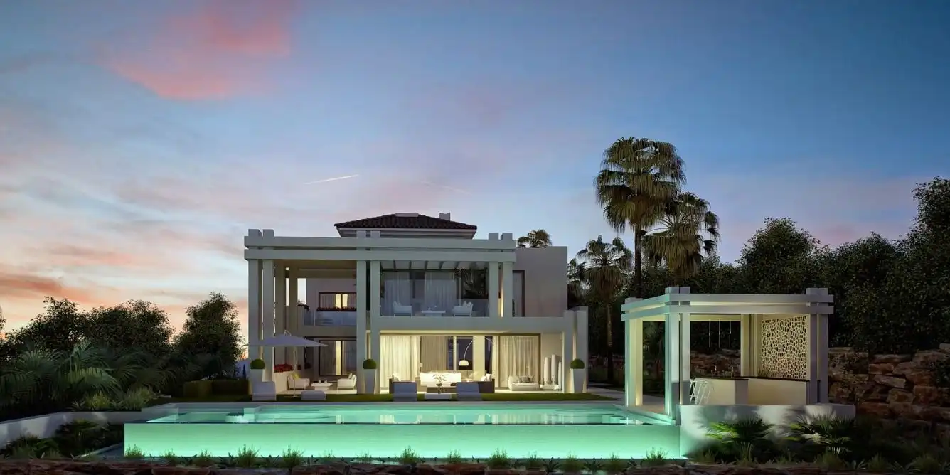 Villa mit Terrasse zur Miete in Benahavís pueblo