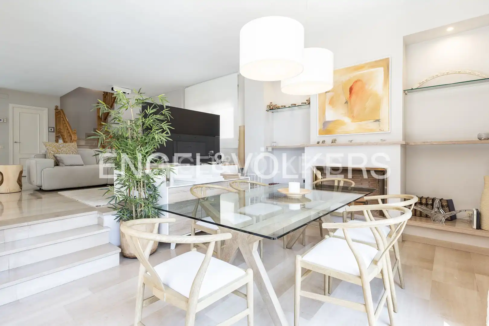 Comedor de Casa o chalet en venta en El Masnou con Aire acondicionado, Calefacción y Jardín privado