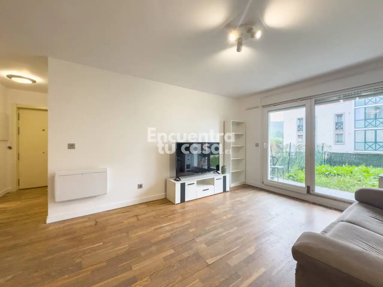 Wohnzimmer von Wohnung zum Verkauf in Hendaye mit Heizung, Privatgarten und Terrasse