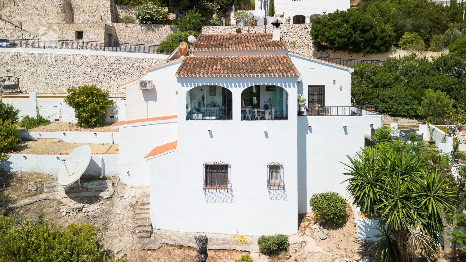 Vista exterior de Casa o chalet en venta en Jávea / Xàbia con Aire acondicionado, Calefacción y Jardín privado