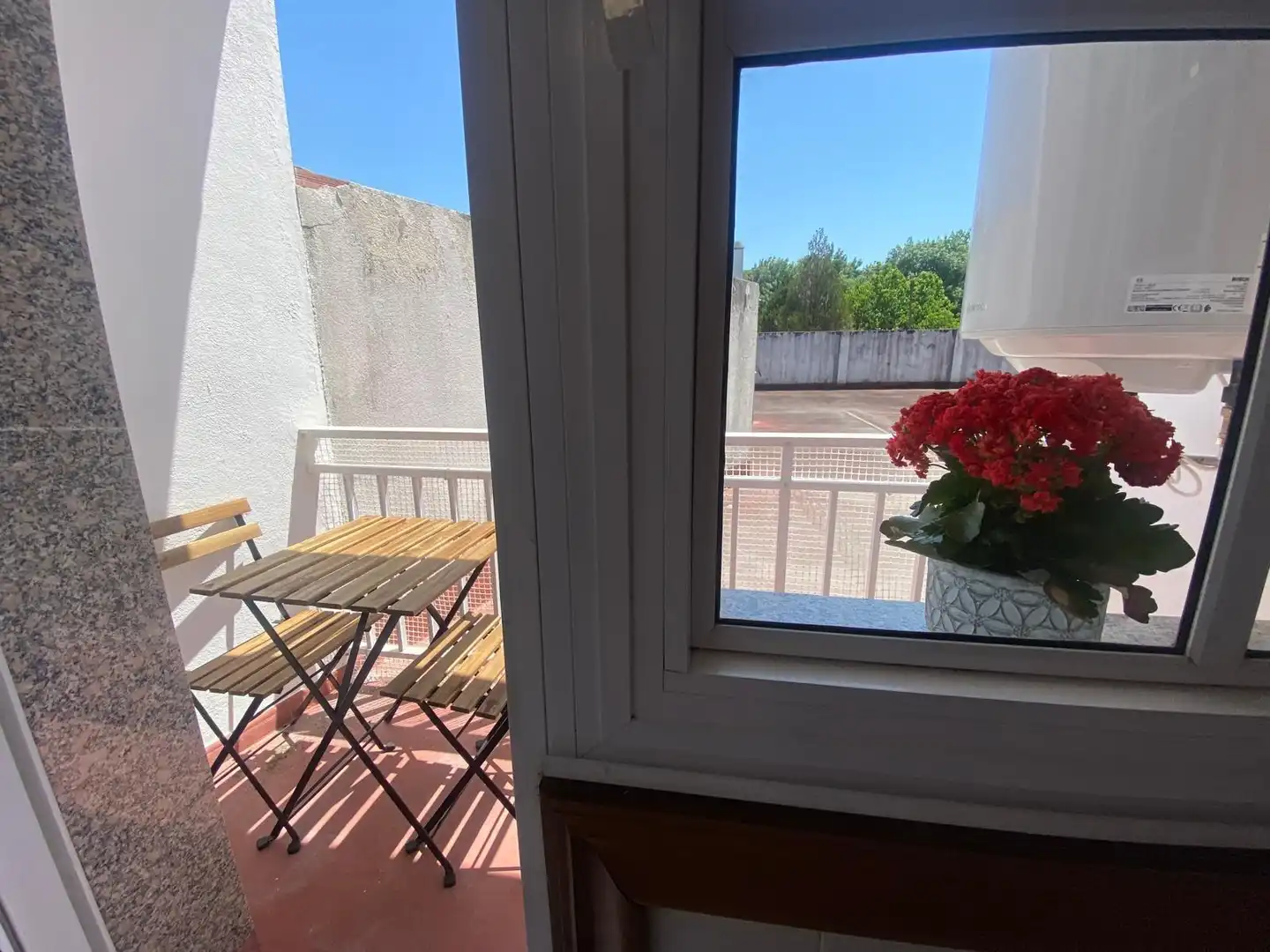 Balcony of Flat for sale in Caldas de Reis  with Parquet flooring