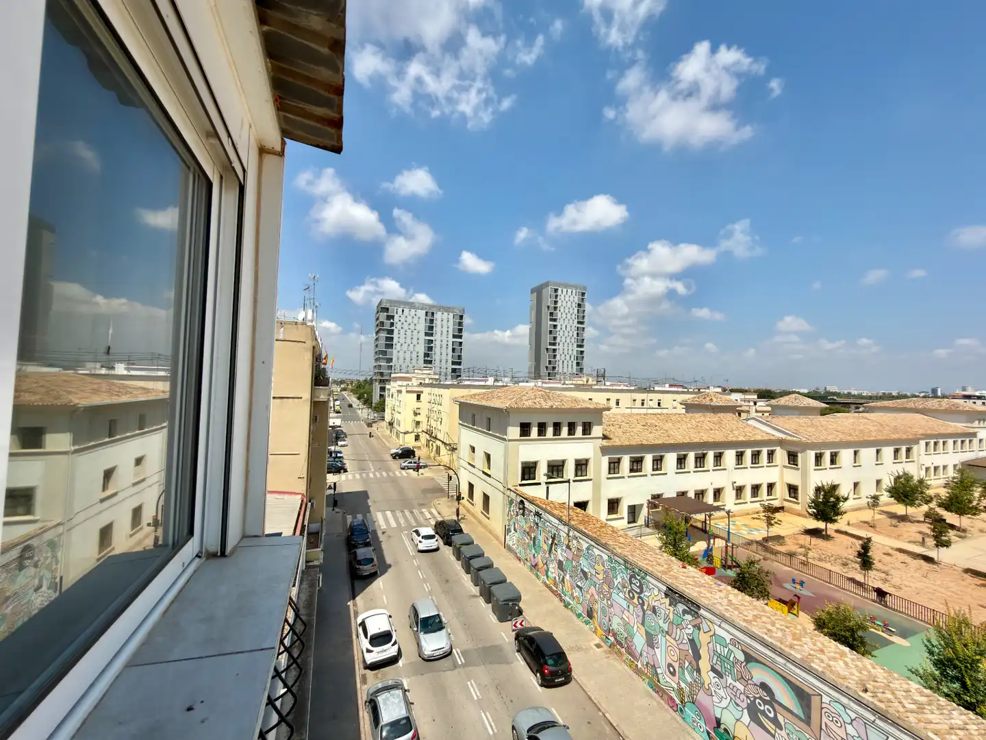 Vista exterior de Piso en venta en Valencia con Aire acondicionado