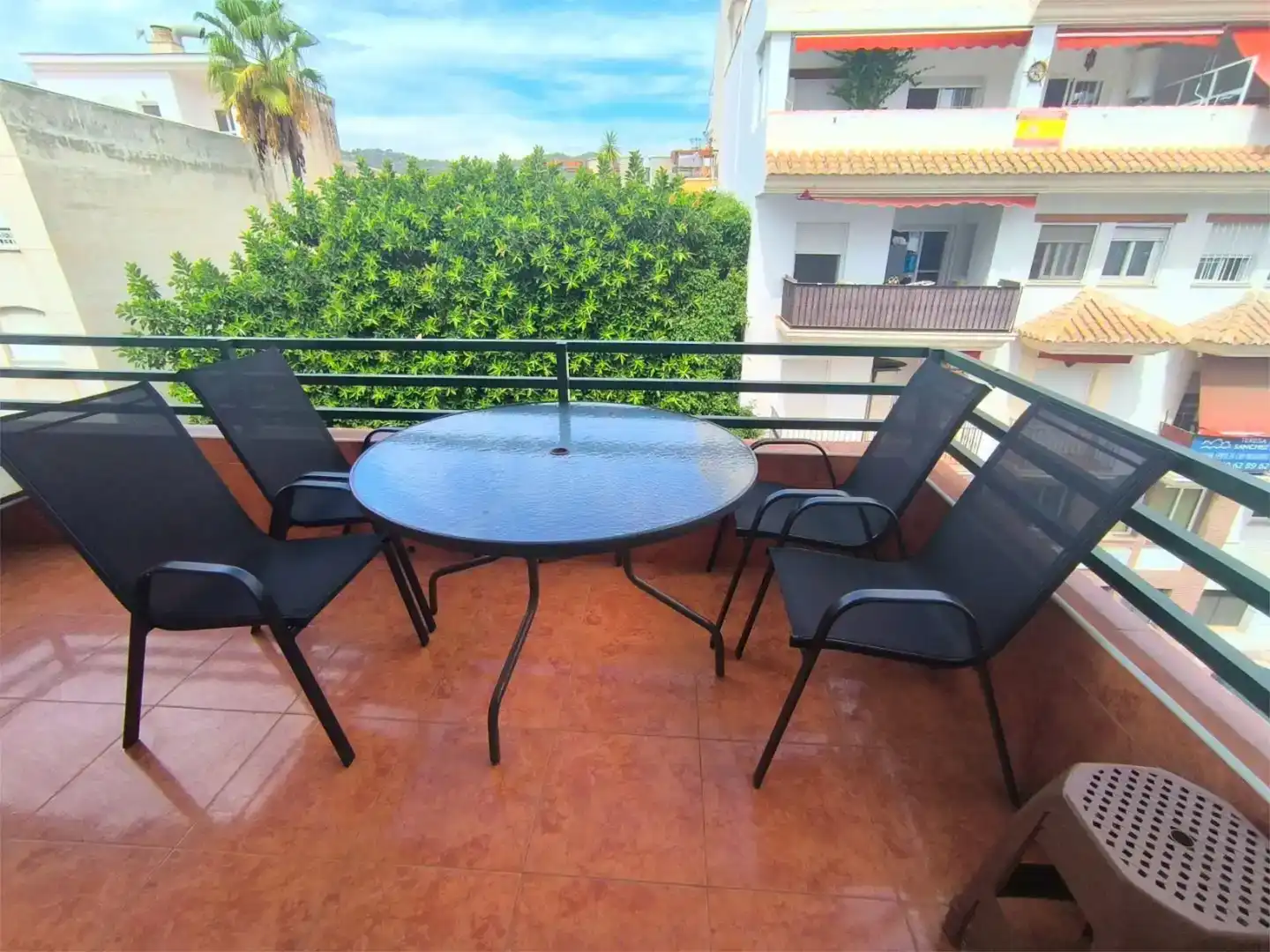 Terrasse von Wohnung zur Miete in Almuñécar mit Klimaanlage und Balkon