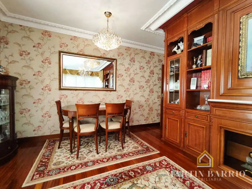 Esszimmer von Wohnung zum Verkauf in Muskiz mit Heizung, Privatgarten und Terrasse