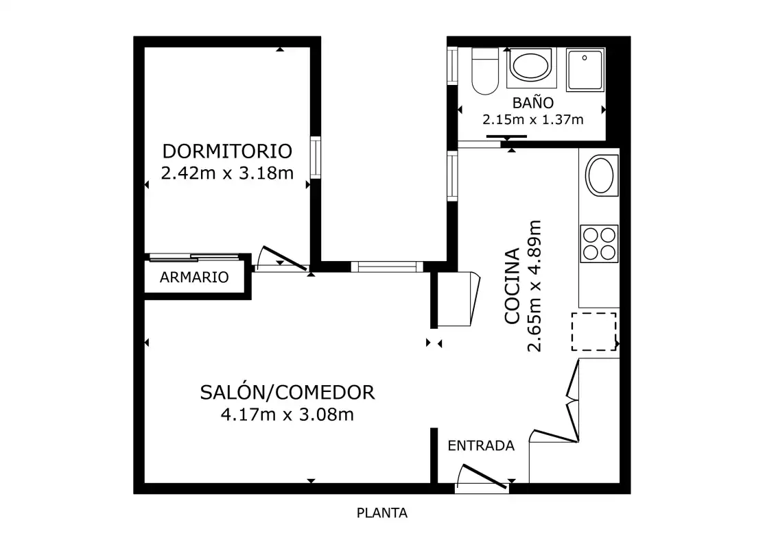 Flat for sale in Madrid  with Air Conditioner, Heating and Furnished