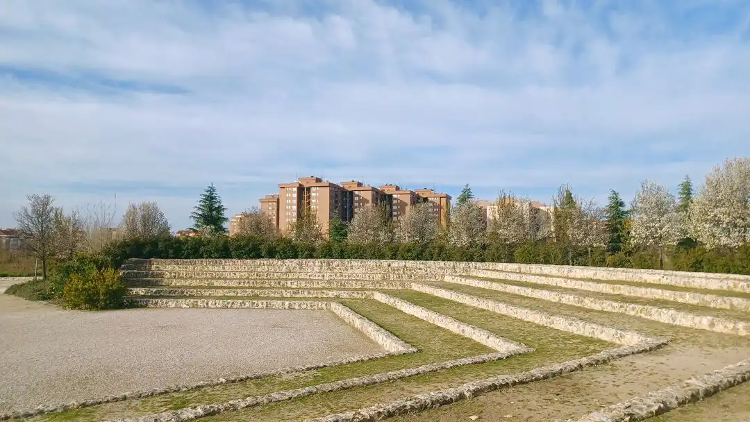 Exterior view of Flat for rent in Madrid  with Air Conditioner, Heating and Private garden