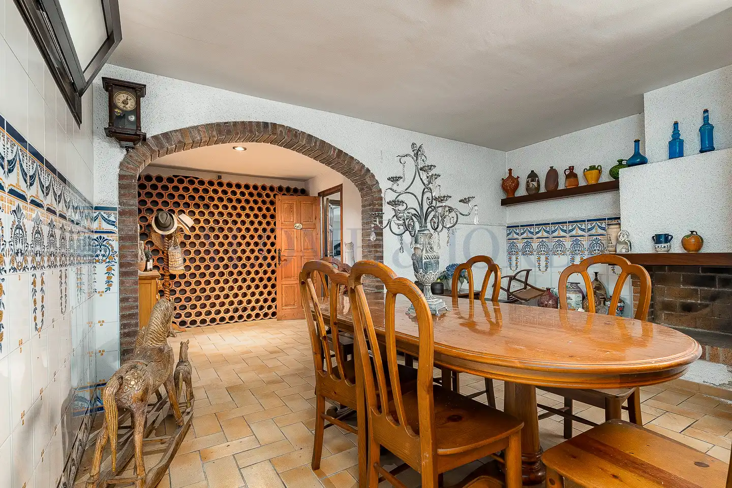 Comedor de Casa o chalet en venta en Vilassar de Dalt con Calefacción, Jardín privado y Piscina