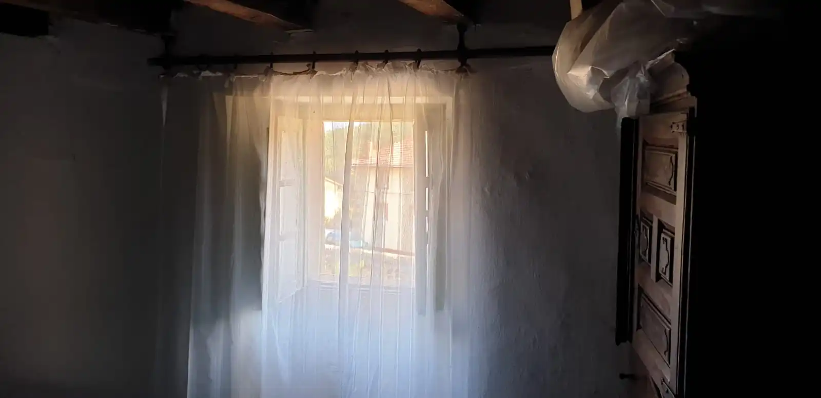 Dormitori de Casa o xalet en venda en Valle de Manzanedo amb Jardí privat, Moblat i Balcó