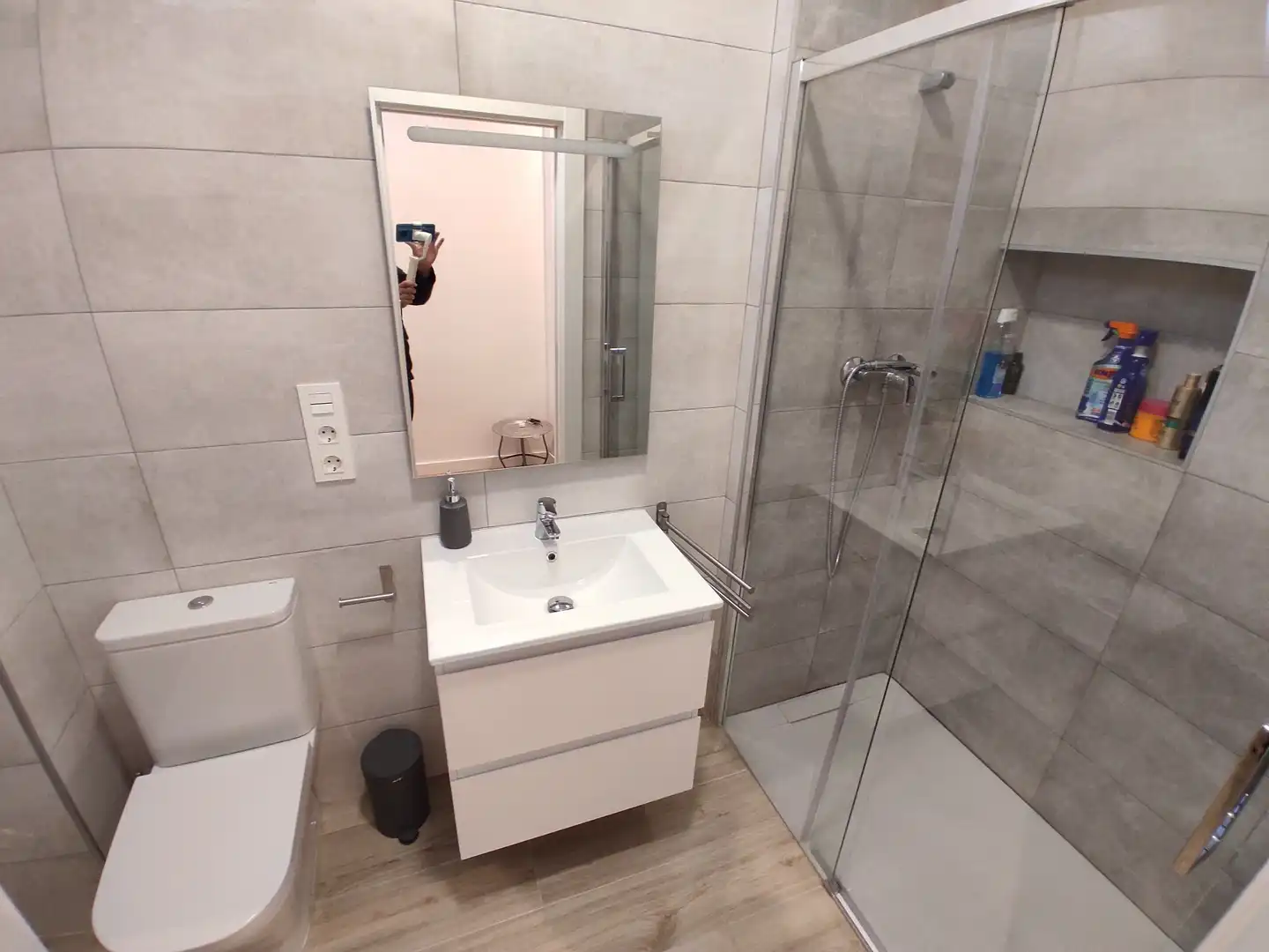 Badezimmer von Haus oder Chalet zur Miete in Armilla mit Klimaanlage, Terrasse und Möbliert