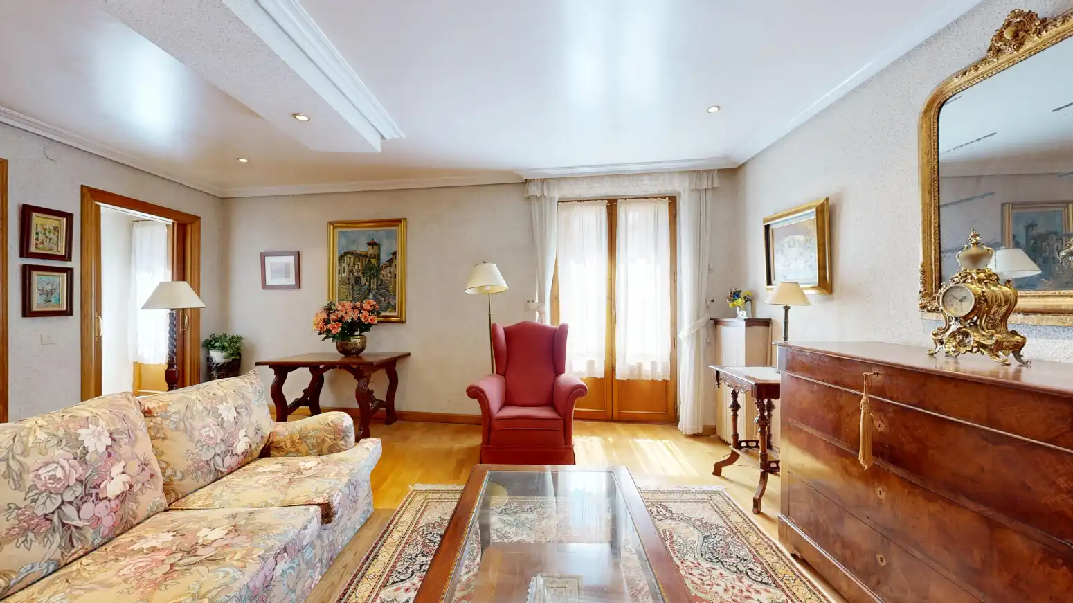 Sala de estar de Piso en venta en Tafalla con Calefacción y Balcón