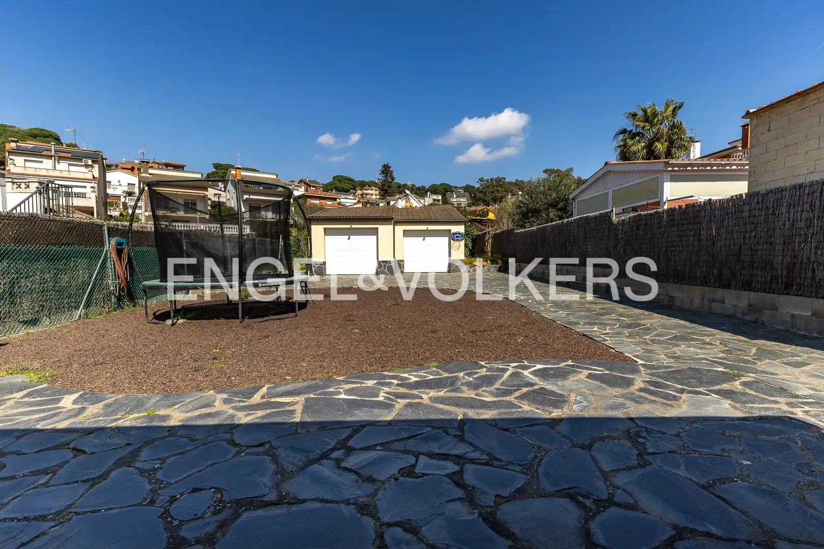 Exterior view of Houses for sale in Sant Fost de Campsentelles  with Air Conditioner, Heating and Private garden