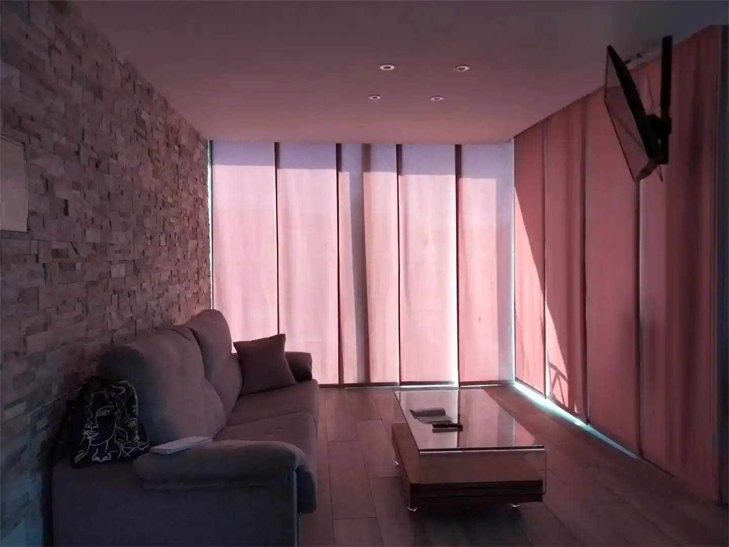 Living room of Flat for sale in Mogán  with Air Conditioner