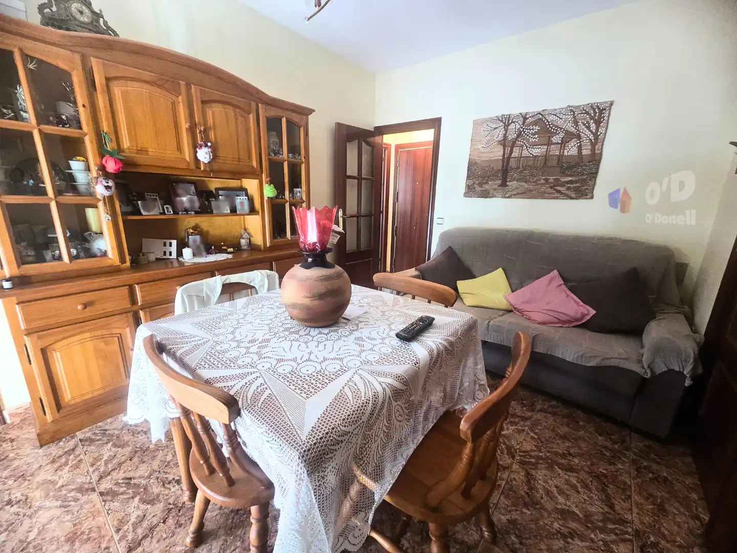 Living room of Flat for sale in Calafell  with Heating and Balcony