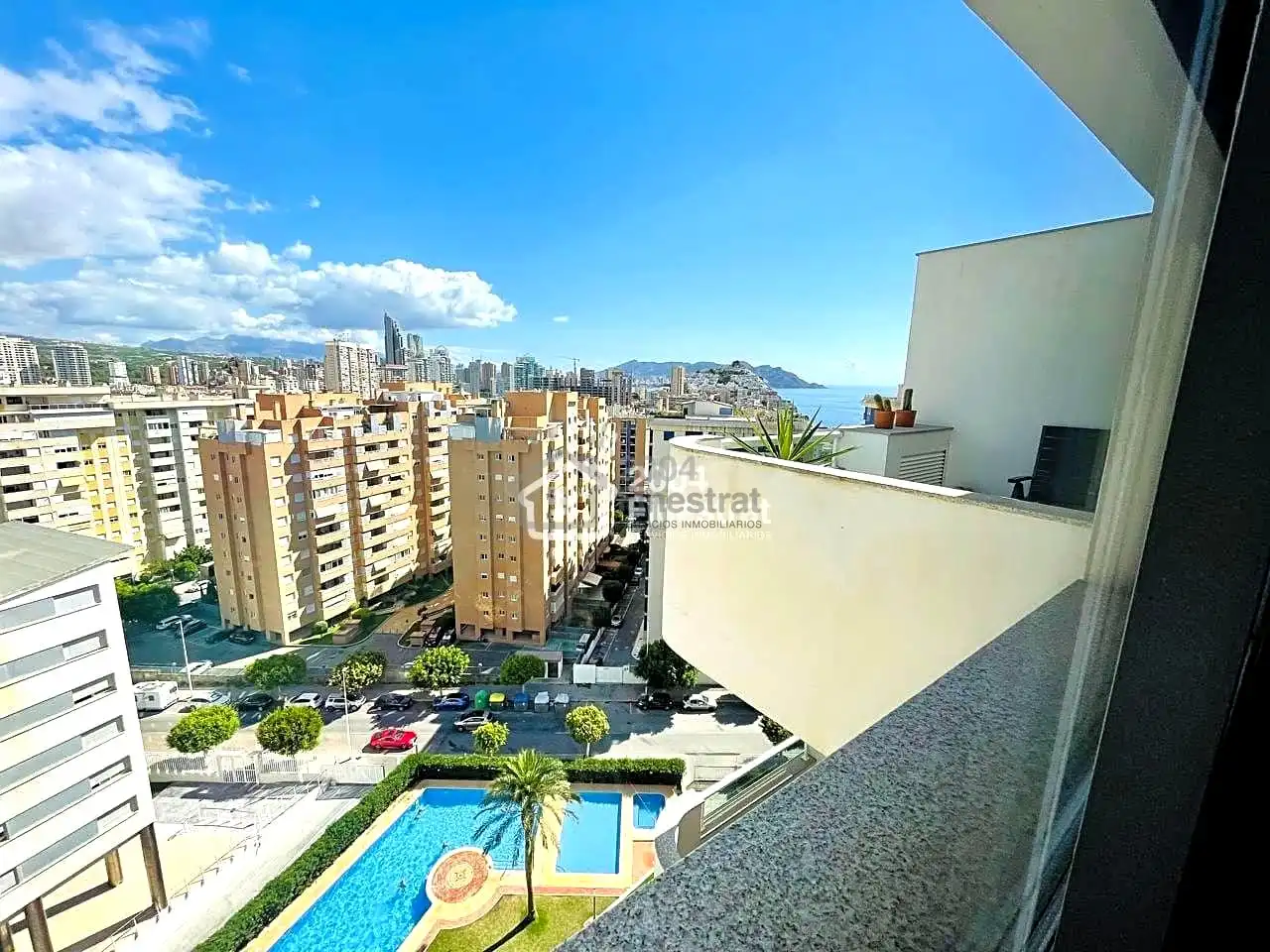 Außenansicht von Wohnung zum Verkauf in Villajoyosa / La Vila Joiosa mit Klimaanlage, Terrasse und Möbliert
