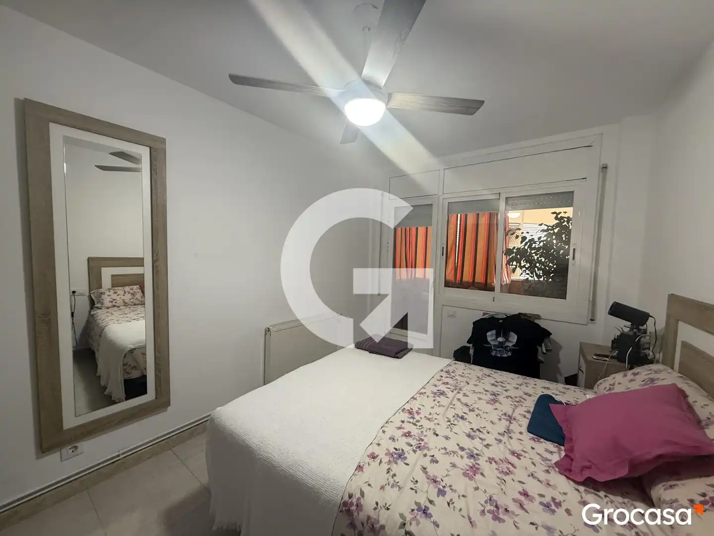 Bedroom of Flat for sale in Mataró  with Heating, Terrace and Storage room