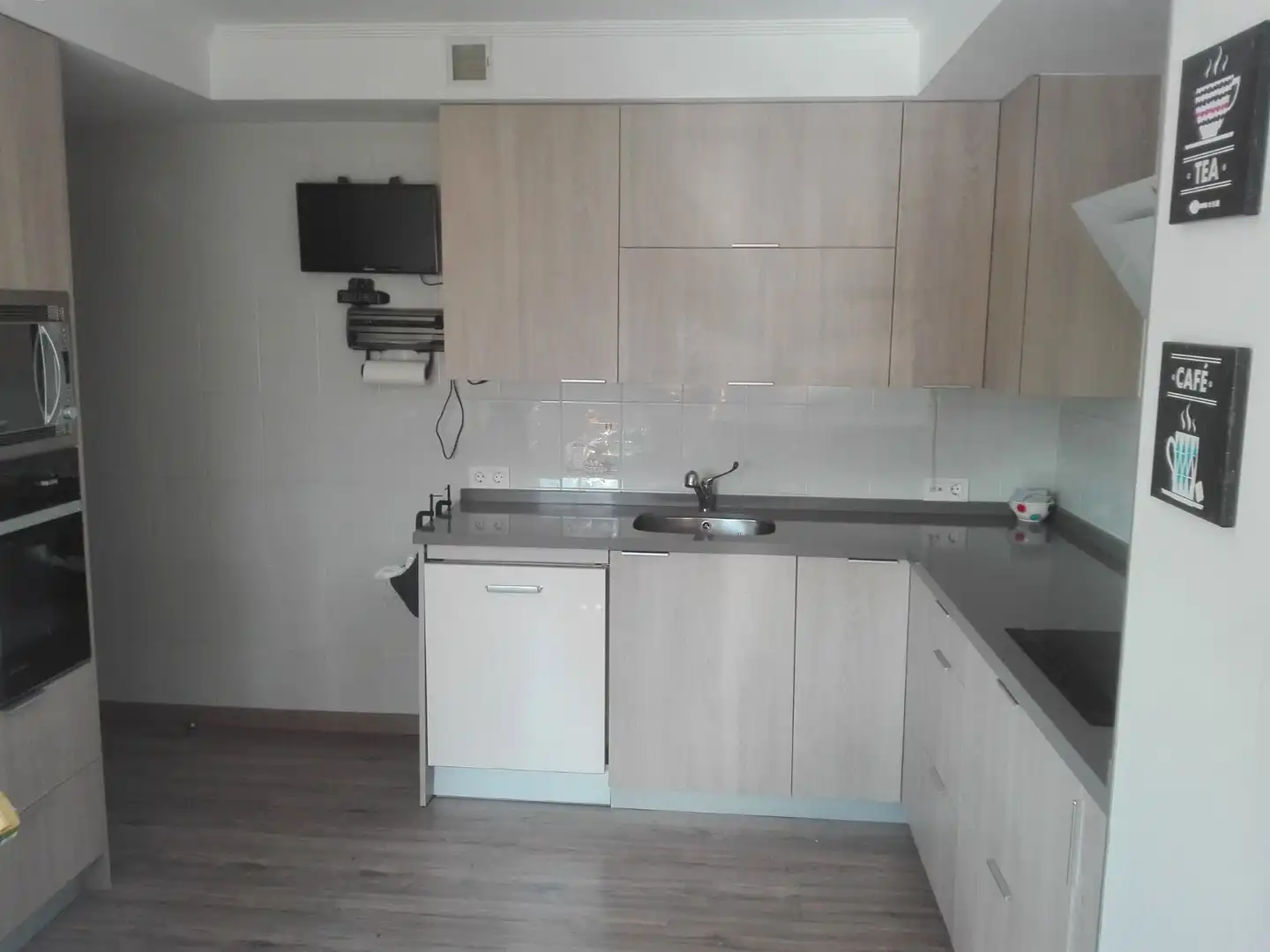 Cocina de Casa o chalet en venta en Simancas con Jardín privado, Parquet y Terraza