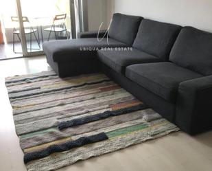 Sala d'estar de Pis de lloguer en  Barcelona Capital amb Aire condicionat, Calefacció i Parquet