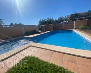 Piscina de Casa o xalet en venda en Caldes de Montbui amb Calefacció, Jardí privat i Terrassa