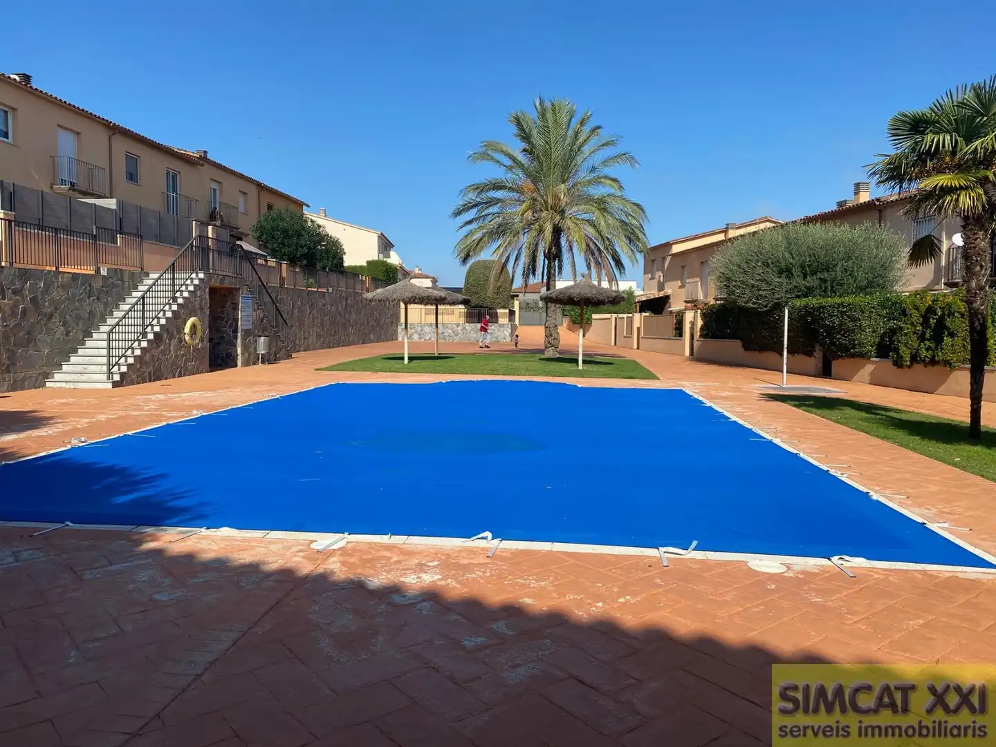 Piscina de Casa adosada en venda en Vilafant amb Aire condicionat, Calefacció i Terrassa