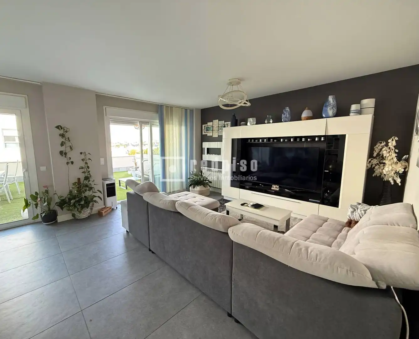 Sala de estar de Casa o chalet en venta en Tres Cantos con Aire acondicionado, Calefacción y Terraza