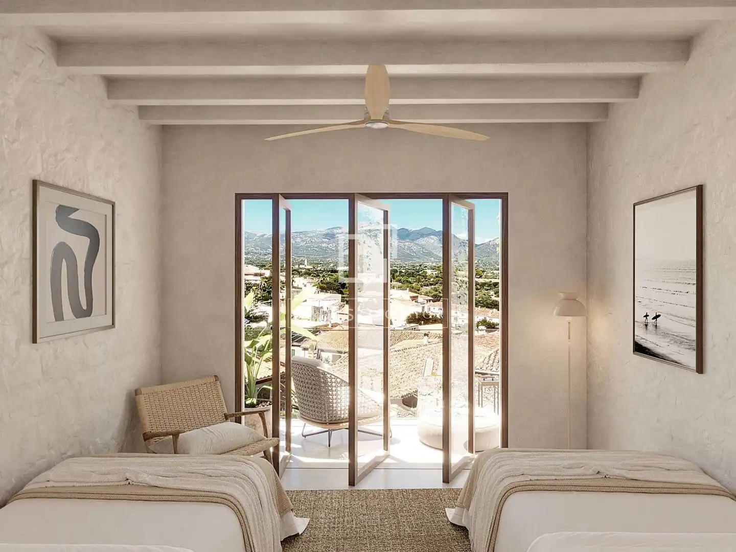 Habitación de Finca rústica en venta en Búger con Terraza