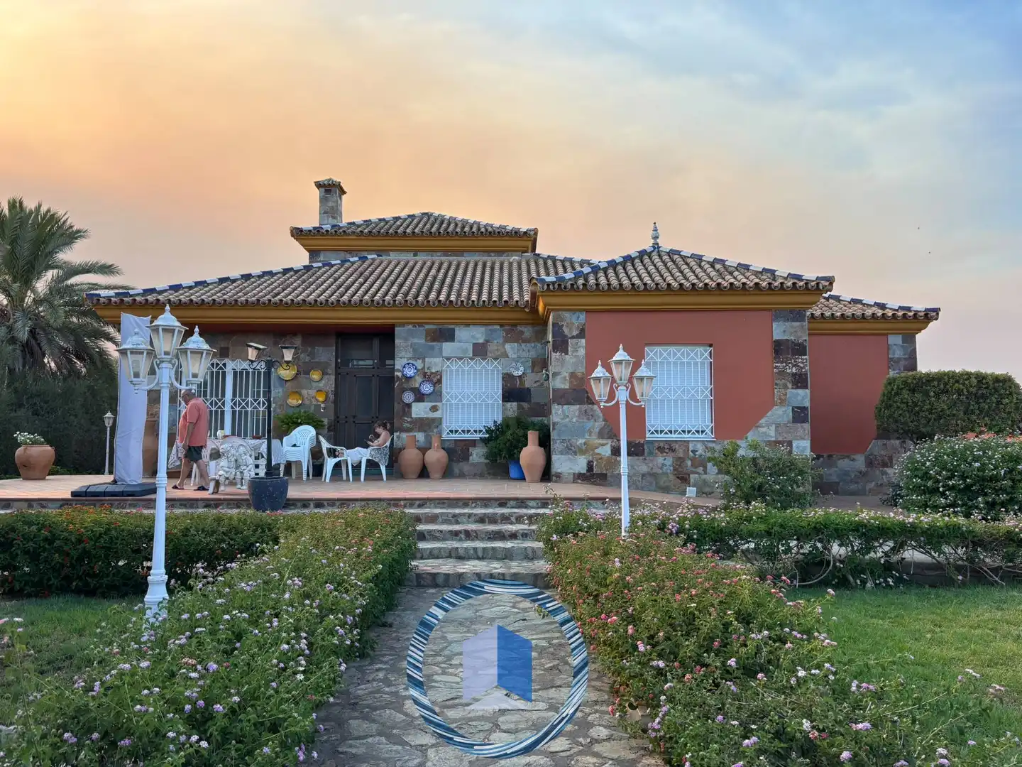 Jardín de Casa o chalet en venta en Alcalá de Guadaira con Aire acondicionado, Jardín privado y Terraza