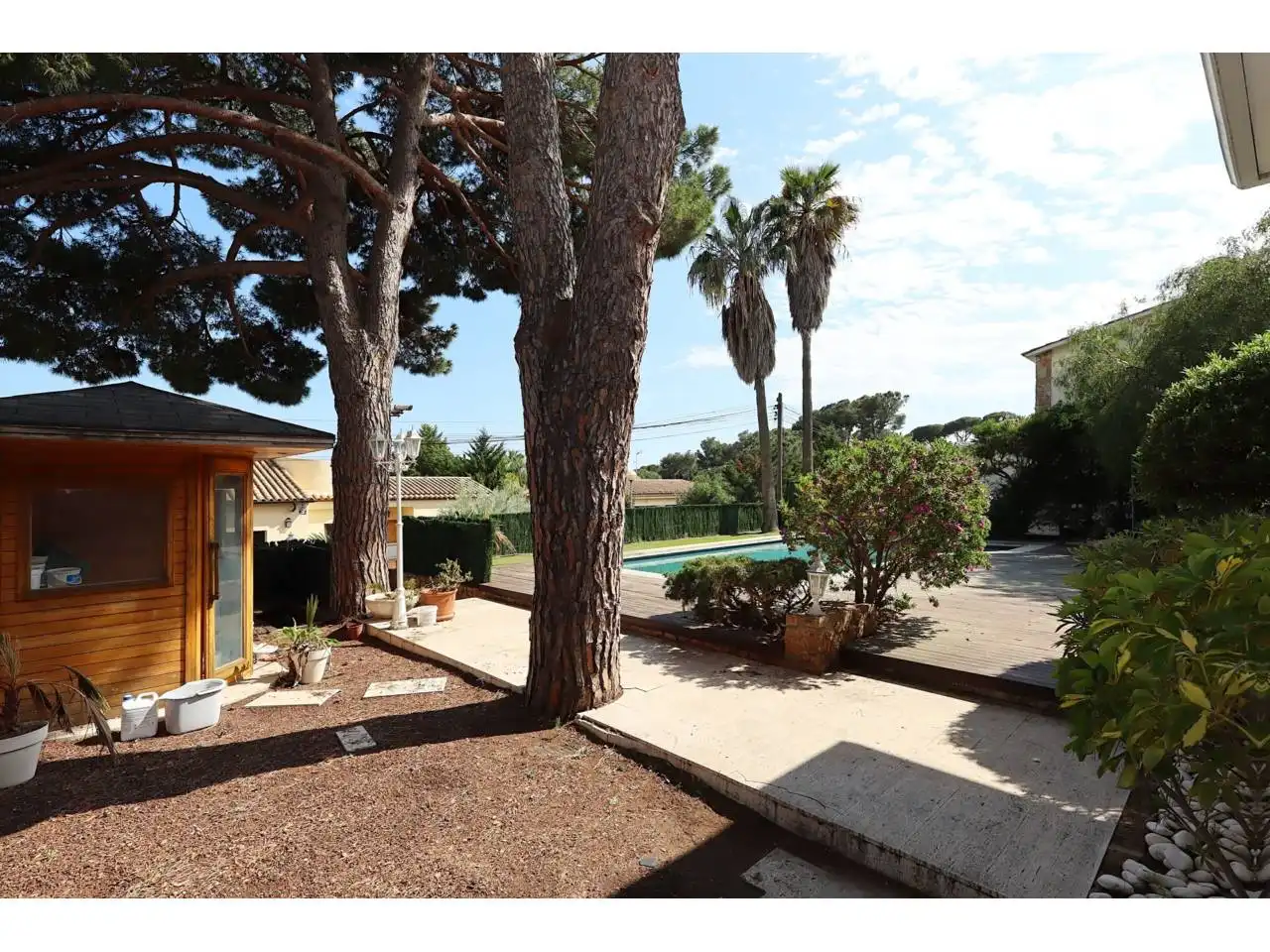 Jardí de Casa o xalet en venda en Lloret de Mar amb Aire condicionat, Jardí privat i Terrassa
