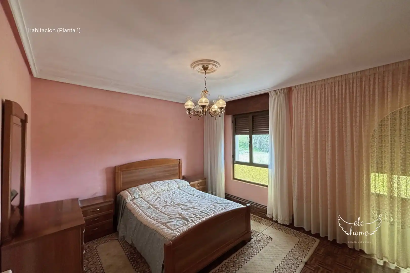Schlafzimmer von Country house zum Verkauf in Miengo mit Heizung, Privatgarten und Terrasse
